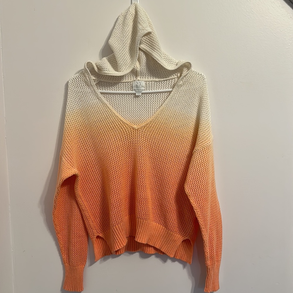 NY&C Women’s Mesh Sweater EUC